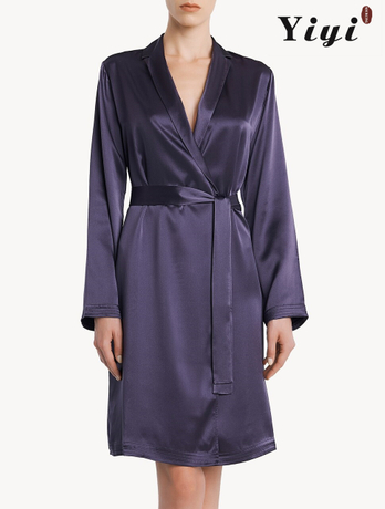 Silky Solid Color Women's Sleepwear-YiYi-SW2021021