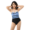 Strapless one-piece swimsuit-YiYi-SW10910