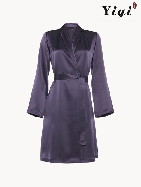 Silky Solid Color Women's Sleepwear-YiYi-SW2021021