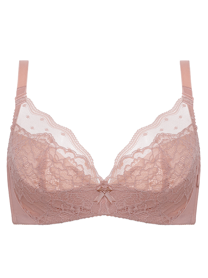 Pink Undergarment without Underwire-YiYi-UW102803