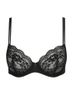 Black See-through Padded Bra-YiYi-UW102808