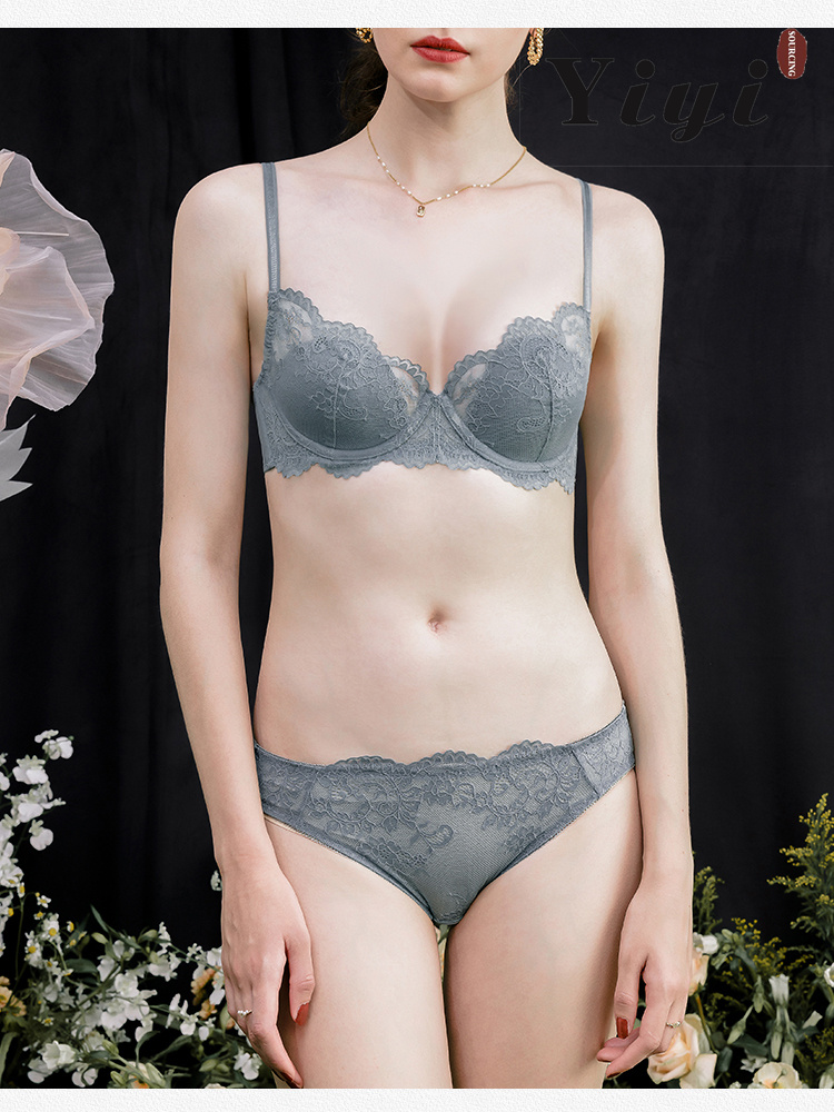Hot Sale Women V Neck Sexy Babydoll Ladies Lace Lingerie-YiYi-UW2021029