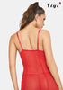 Relaxing temptation bright red erotic lingerie-YiYi-UW20210343