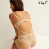 Mesh transparent underwear lace white underwear new fashion sexy corset-YiYi-UW20210366