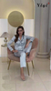 Long sleeve pants suit women's sleepwear-YiYi-SW2021008
