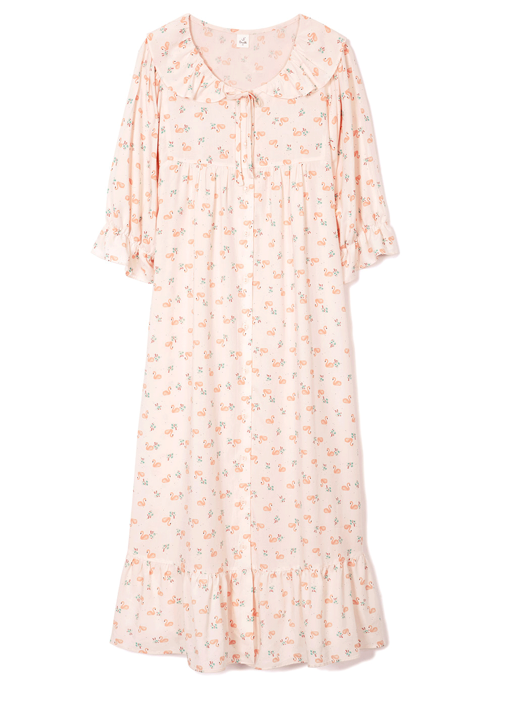 Rural Print Nightdress-YiYi-HW102231