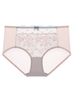 Pink High-waisted Underwear-YiYi-UW102823