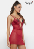 Red lover glamour female erotic lingerie-YiYi-UW20210341