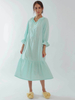 Pale Green Mint Skirt with A Sleeping Skirt-YiYi-HW102233