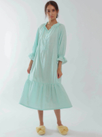 Pale Green Mint Skirt with A Sleeping Skirt-YiYi-HW102233