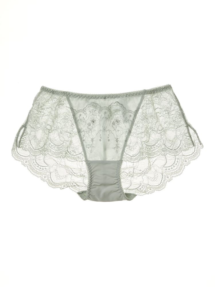 Light Green Lace Underwear-YiYi-UW102816